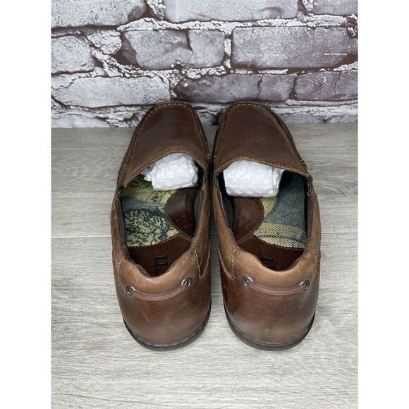 Born Handcrafted Brown Leather Casual Slip On Comfort Loafers Men Sz 11M US/45EU - Picture 5 of 16
